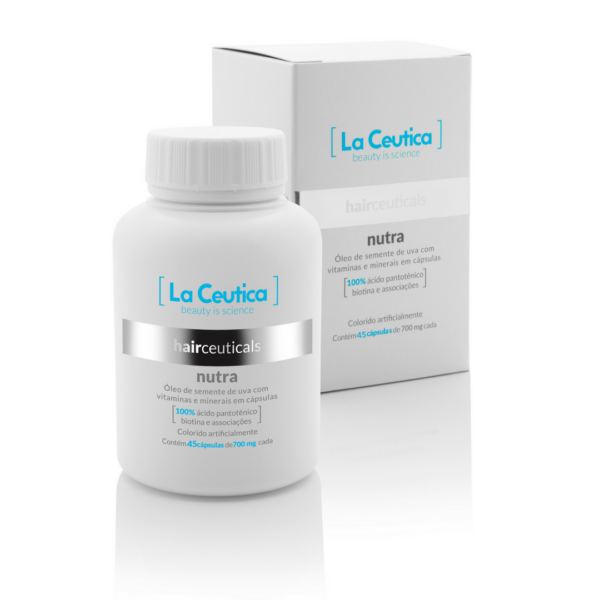 Nutra - La Ceutica - Cápsulas Nutritivas para o cabelo - 45 Cps -0