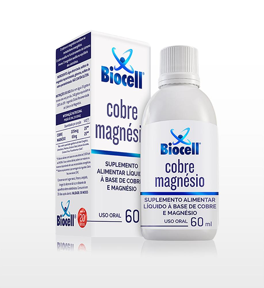 Biocell Cobre Magnésio - Suplemento Alimentar Líquido Sublingual 60 ml-0