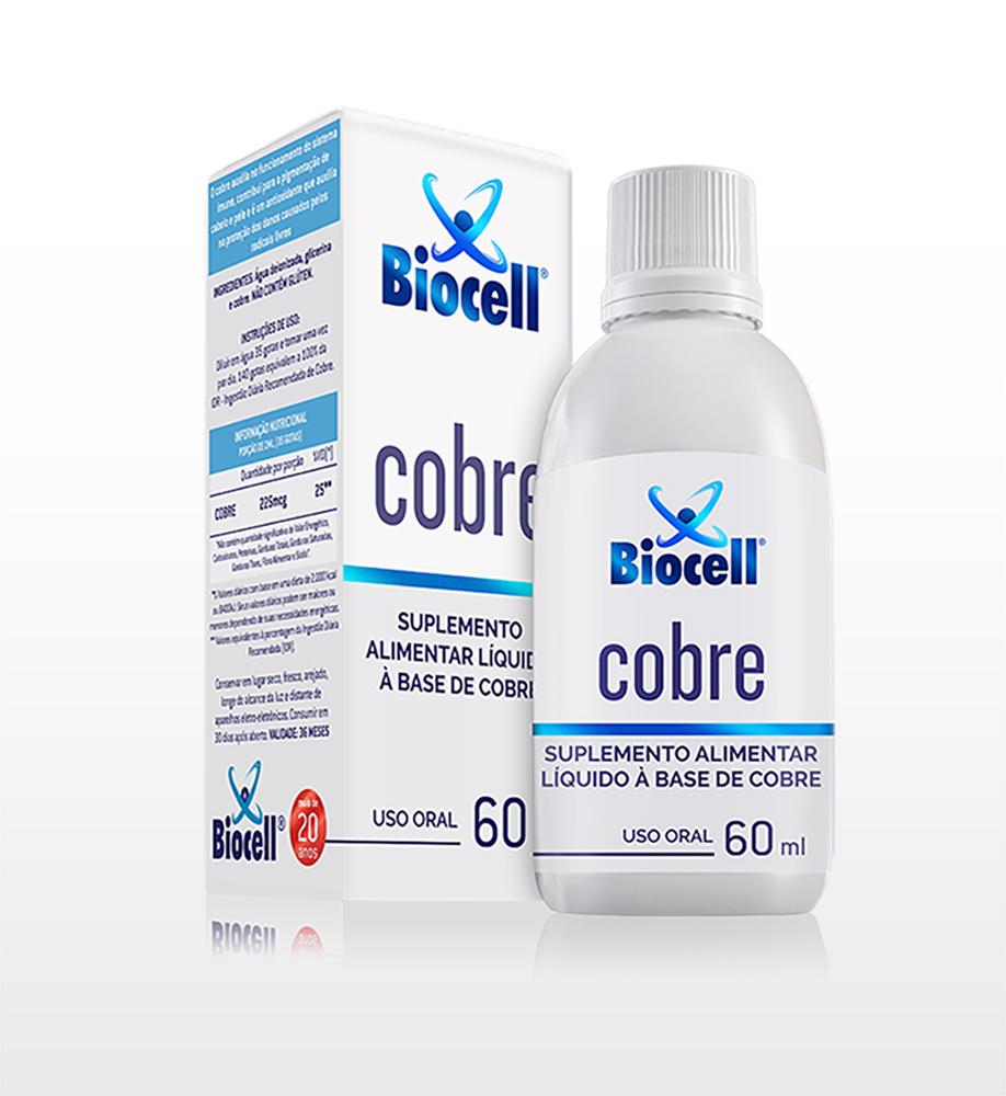 Biocell Cobre - Suplemento Alimentar Líquido Sublingual 60 ml-0