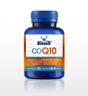 Biocell COQ10 - Suplemento Coenzima Q10, Vitaminas, Minerais e Aminoácidos 60 cápsulas-0