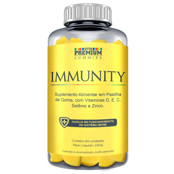 Vita Premium Immunity com 60 gomas abacaxi-0